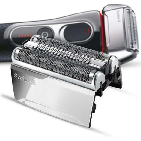 Tête de rechange pour rasoir Braun S5 série 5 (grille et coupe) compatible avec les modèles 5190cc. 5020. 5030. 5040. 5050. 5070 et 5090.