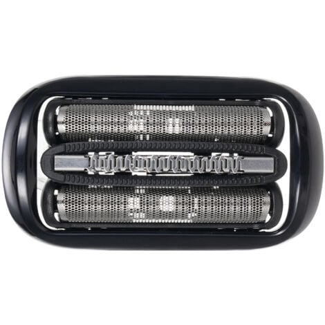 LIFCAUSAL Tête de rechange pour rasoir électrique 53B compatible avec les rasoirs Braun Series 5 Series 6, grille de rechange et coupe-rasoir, accessoires pour rasoirs électriques