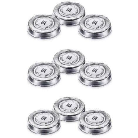 Tête De Rechange Pour Rasoir SH30 9 Pièces Compatible Série 1000 2000 3000