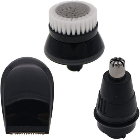 Tête de rechange pour tondeuse nasale + brosse de nettoyage + tondeuse pour Philips RQ1050 RQ1060 Norelco RQ585/52 Series 9000 & 7000 RQ1260 RQ12