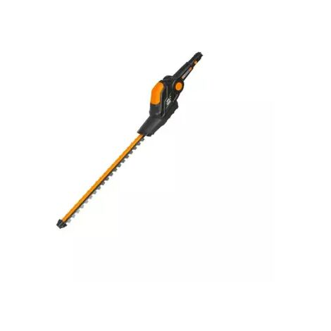 Tête de taille-haie 45 cm – Compatible tiges télescopiques Worx WG349E et WG252E – Alimentation 20V pour coupe précise