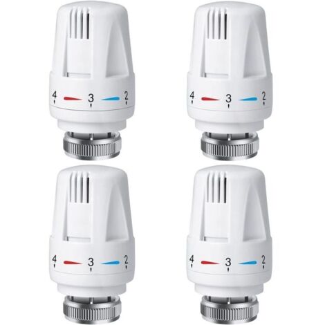 tête de thermostat de radiateur TRV M30 x 1,5, vanne thermostatique de radiateur, vannes de radiateur de radiateur pour système de chauffage pour la maison