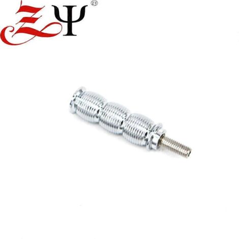 Tête de tige de frein à pédale modifiée avec butées, applicable aux modèles Indian Scout Chevalier 15-19 finition électroplaquée C