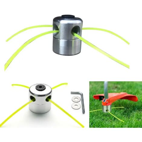 Tête de tondeuse en aluminium, tête de tondeuse à gazon, tête de tondeuse en métal, poteau en aluminium, tête de tondeuse à paille, tête de tondeuse AquaForge