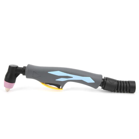Tête de Torche de Soudage Plasma avec Poignée Courbée Bleue pour Découpe et Soudage
