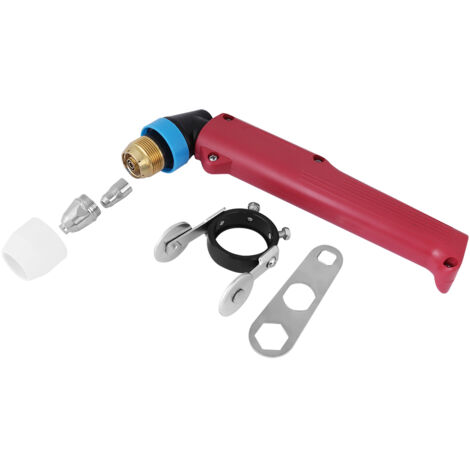 Tête de torche plasma pour découpeuse, avec clé et plaque de fer rouge incluse