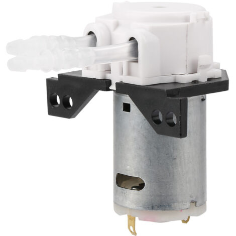Tête de Tube péristaltique bricolage pompe doseuse pour laboratoire d'aquarium analyse chimique (blanc 12v 35)