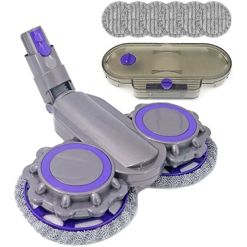 Tête de vadrouille pour Dyson V12 Digital Slim, tête de vadrouille réservoir d'eau 6 lingettes