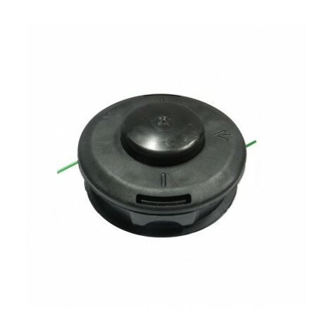 Tête débroussailleuse à fil semi-automatique M8X125 – Fil 2,4 mm pour herbes drues – Adaptateur M8x125 femelle gauche – Tecomec