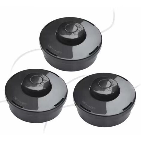 Tête débroussailleuse double fil nylon, M10×1,25 filetage gauche, 10000 tr/min, accessoire coupe jardin