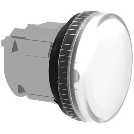 Tête d'éclairage Schneider BA9S pour lampes Harmony XB4  Blanc