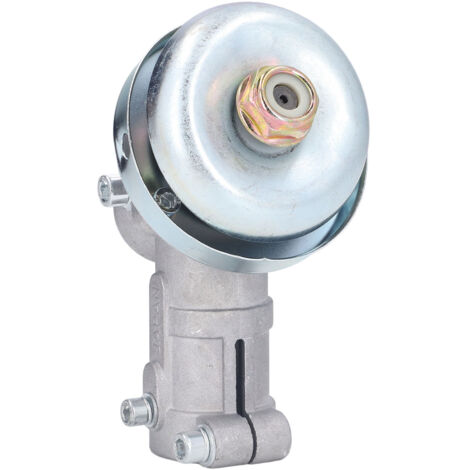 Tête d'engrenage pour tondeuse à gazon de 26 mm/1,0 pouce de diamètre Coupe-bordures universel Remplacer la tête d'engrenage pour la remise en état des terres et la coupe d'arbustes