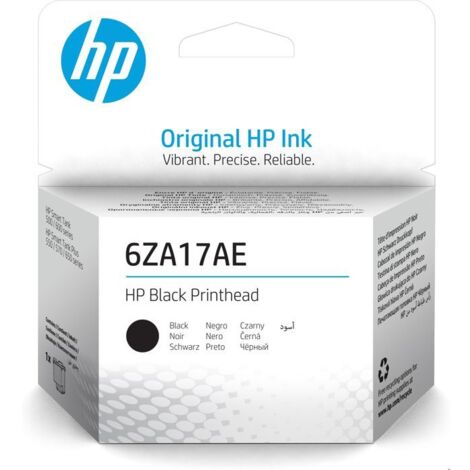 Tête d'impression - HP - 6ZA17AE - Noir - Compatible Smart Tank - Jet d'encre sans fil
