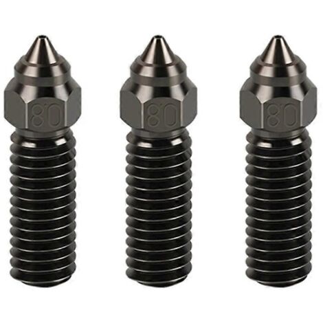 Tête d'impression pour imprimante 3D, buse en acier trempé 0,4/0,6/0,8 mm pour buses K1/K1Max - 0,8 mm