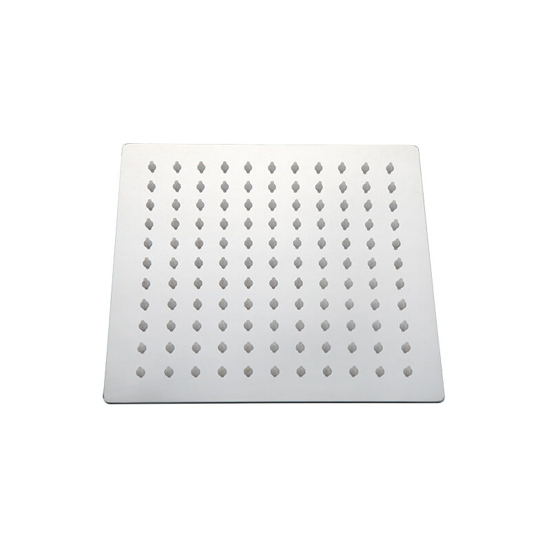 Ahlsen - Tête Douchette Carré, Pommeau Douche en Acier, Chromé, 30 x 30 cm