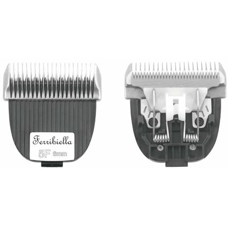 Tête en acier 5F - 6 mm pour tondeuse professionnelle à 5 étapes pour chiens et chats