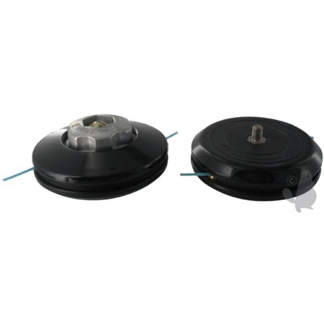 Tête Fil Nylon Adaptable Arnetoli Motor à Bouton Métal - Livrée Avec Adaptateur M10 X 1,50 Mg. Peut Contenir Jusqu'à 13 M De Fil
