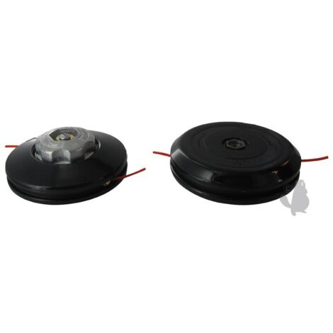 Tête Fil Nylon Adaptable Arnetoli Motor à Bouton Métal - Livrée Avec Adaptateur M12 X 1,50 Fg. Peut Contenir Jusqu'à 13 M De Fil