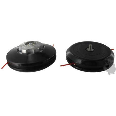 Tête Fil Nylon Adaptable Arnetoli Motor à Bouton Métal - Livrée Avec Adaptateur M8 X 1,25 Mg - Peut Contenir Jusqu'à 13 M De Fil
