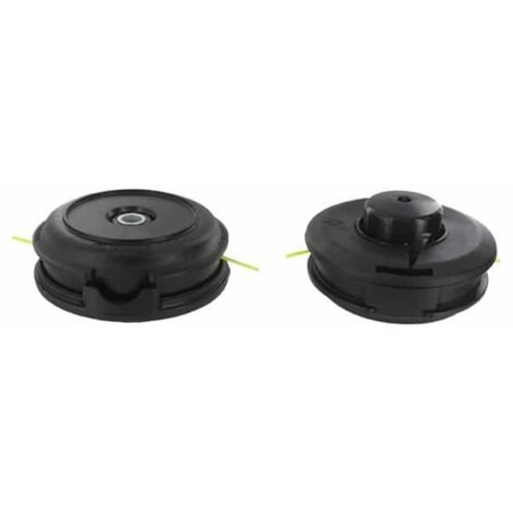 Tête Fil Nylon Tap-n-go Tecomec Diamètre: 130 Mm. Livrée Avec Du Fil Rond Diamètre: 2,4 Mm Et Adaptateur Femelle M10 X 1,00 G (s