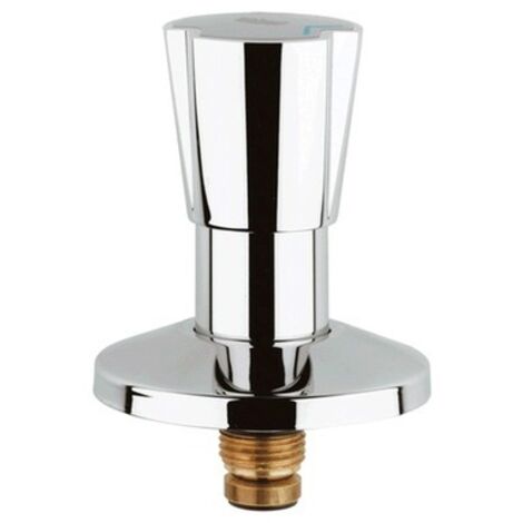 Tete Grohe 11513 pour robinetterie encastrée, croisillon bleu/rouge 1/2", chromé
