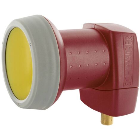 Tête LNB simple Schwaiger Single LNB résistant aux intempéries