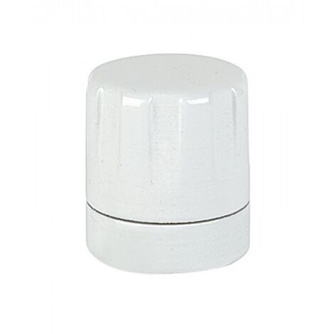 Tête manuelle pour sèche-serviettes blanche - Atlantic 850319