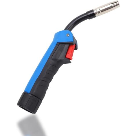 Tête Pistolet Soudage, Pointe Torsion 15AK Fil Soudeur MIG Coupeur Accessoire Remplacement Torche Corp Torch Rechange Dioxyde Carbone Machine Souder Gaz Style Professionnel Refroidissement