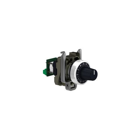 tete potentiomètre complet - 4,7k - schneider electric xb4bd912r4k7