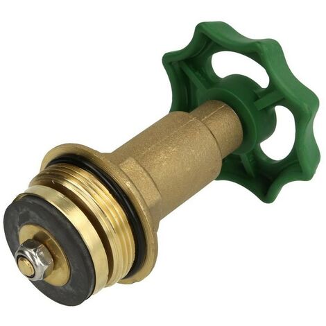 Tête pour soupape à passage direct 1 1/2" avec broche non montante