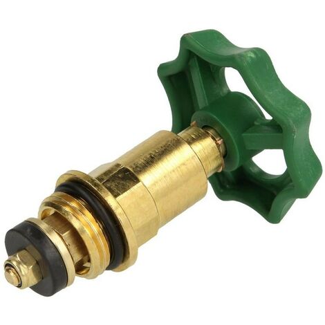 Tête pour soupape à passage direct 1/2" avec broche non montante