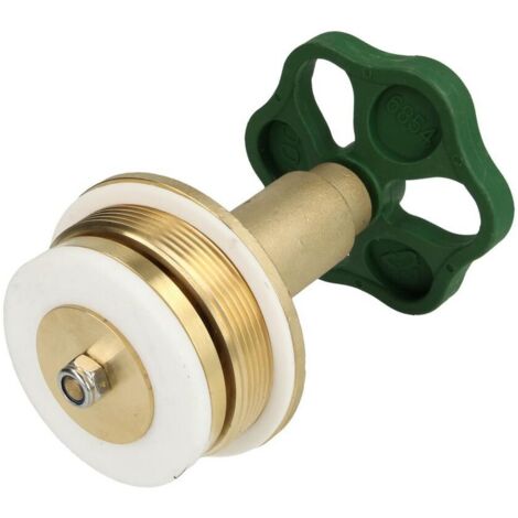 Tête pour soupape à passage direct 2 1/2" avec broche non montante