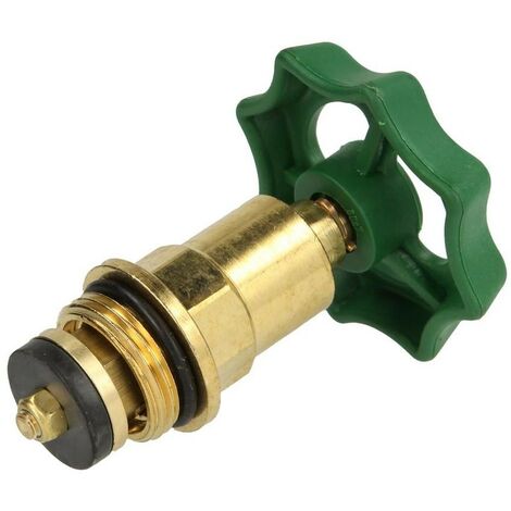 Tête pour soupape à passage direct 3/4" avec broche non montante