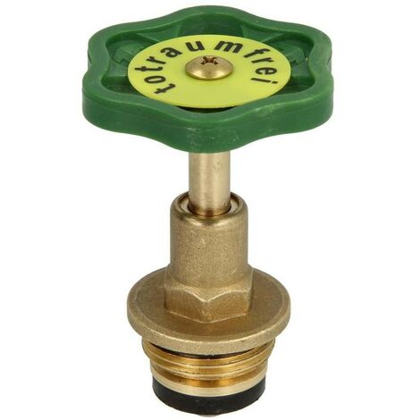 Tête pour soupape à passage direct 3/4" FM avec broche montante
