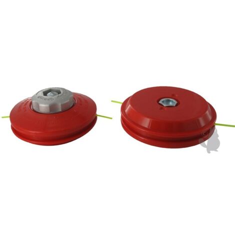 Tête pro 2 fils nylon TECOMEC - adaptateur M10 X 1,00 FG à déroulement manuel