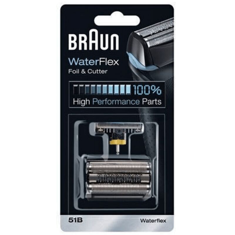 Braun - tete rasoir combipack 51B/ waterflex/ k pour pieces soins...