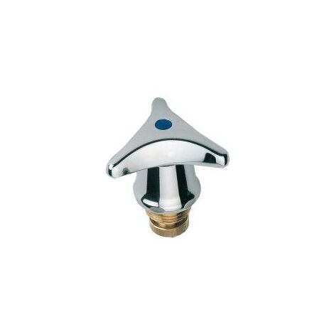 Tete robinet sanitaire bleu 1/2"