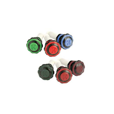 Tête rotative pour arroseur de pluie escamotable - de 80° à 360° - 4,3 m - coloris vert