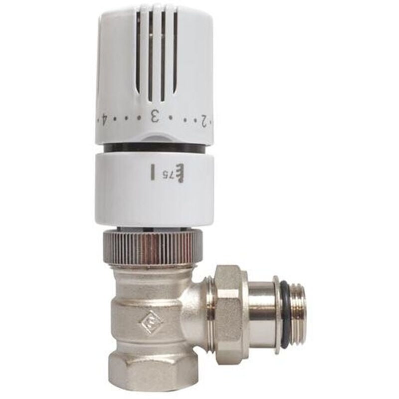 Tête thermostatique + Corps thermostatique équerre Femelle 3/4' (20/27) Somatherm