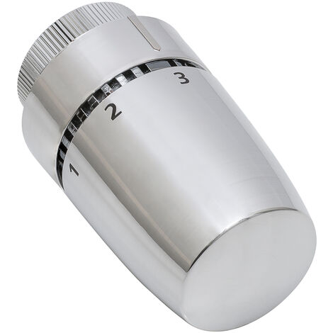 Tête thermostatique design pour robinet de radiateur  NOYON & THIEBAULT Chromé