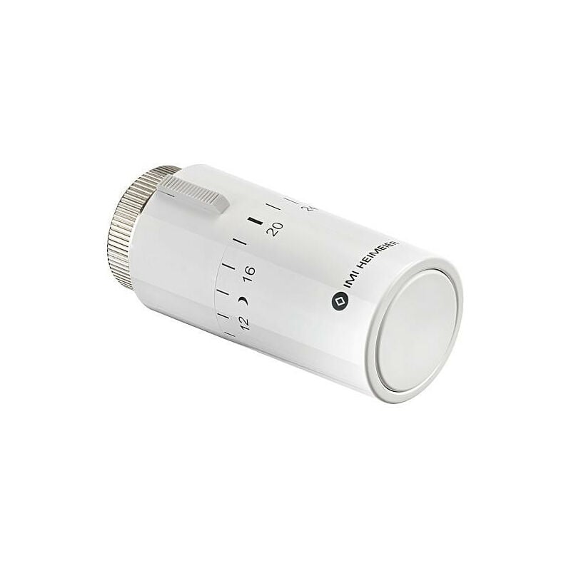 Banyo - Tete thermostatique Heimeier Type Halo, blanc ral 9016