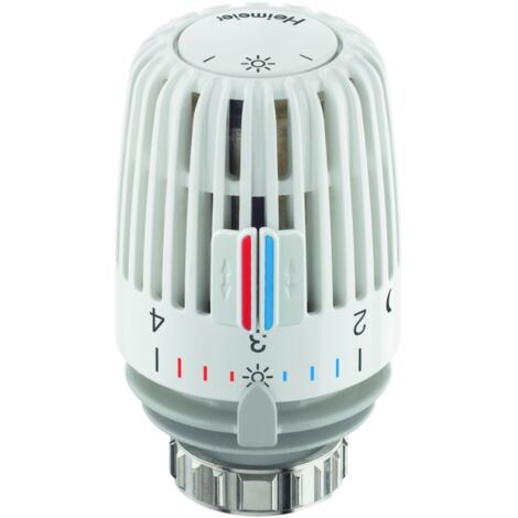 Tête thermostatique K 700000500 – Raccord M30 x 1,5 – Plage de température 6 à 28 °C – Protection antigel – Heimeier