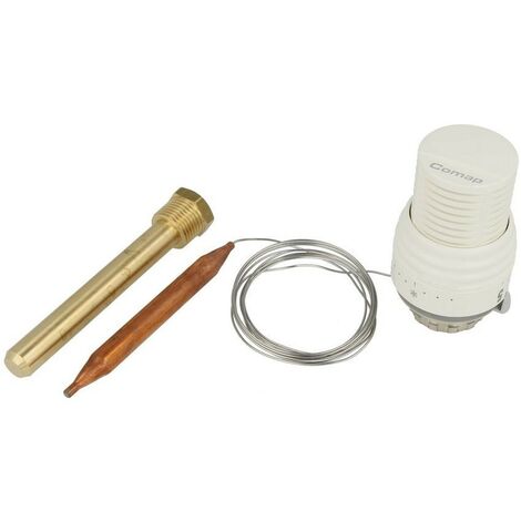 Tête thermostatique M 30 x 1,5 avec sonde d'immersion capillaire 2 m