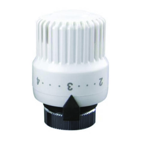 Tête thermostatique Pas de 30x1,5 + corps chromé 1/2" (15/21) équerre + raccord - Thermador