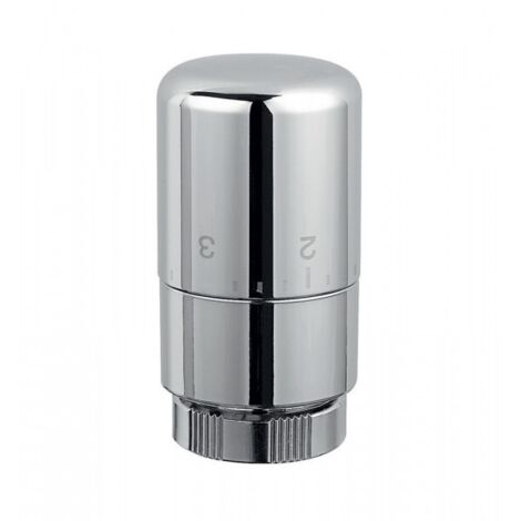 Tête thermostatique pour sèche-serviettes chrome ATLANTIC 850321