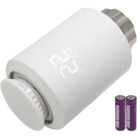 Tête Thermostatique Radiateur Zigbee, Vanne Thermostatique Connectée Programmable, Thermostat Radiateur Compatible avec Alexa, Smart Life APP Contrôle, Tuya Zigbee Gateway Requis