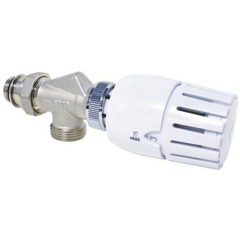 Tête thermostatique VT 0,56 + Corps équerre inversée Mâle 3/4 EK et Femelle 1/2" (15/21) - Somatherm