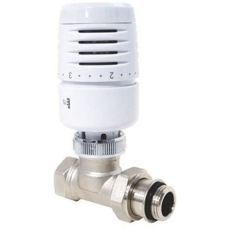 Tête thermostatique VT0.38 haute performance + Corps thermostatique droit Femelle 3/4" (20/27) - Somatherm