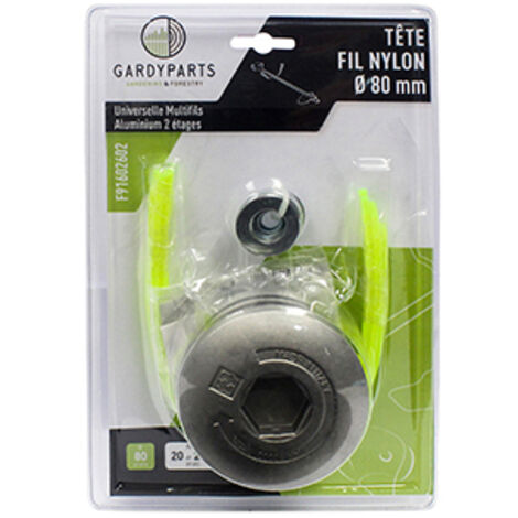Tête Universelle Multifils, Multi étage, S'adapte A 100% Sur Les Coupes Bordures Pour Un Alésage: De 20 Et 25,4mm. (sous Coque).