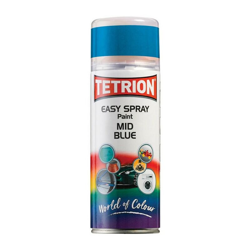 Tetrion Easy Spray Paint Mid Blue 400ml